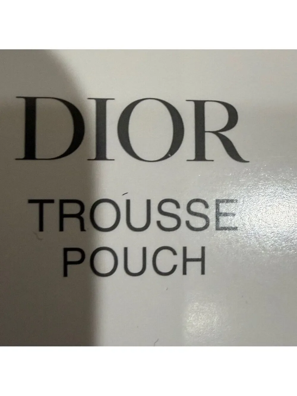 GWP - Dior Cosmetic Case - Dior Clutch - Dior makeup case Dior pouch - New
